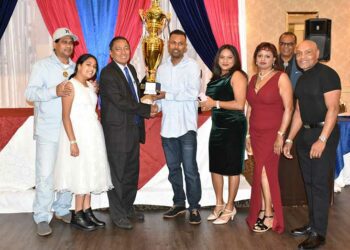 MSCC presentation, dinner and dance- Gobin, Latif and Ramkissoon cop Player of the Year awards