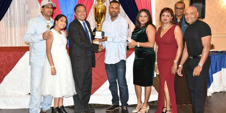 MSCC presentation, dinner and dance- Gobin, Latif and Ramkissoon cop Player of the Year awards