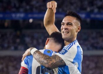Lautaro joins Maradona in scoring charts as Argentina beats Peru 1-0