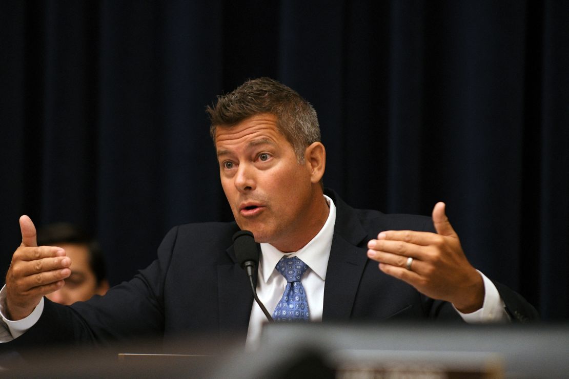 Then-Rep. Sean Duffy at the Rayburn House Office Building in Washington, DC, in July 2018.