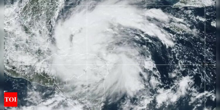 Heavy rain lashes Central America after tropical storm Sara makes landfall in northern Honduras