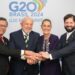 “América Latina Unida”; Claudia Sheinbaum se reúne con presidentes de Brasil, Chile y Colombia en el G20