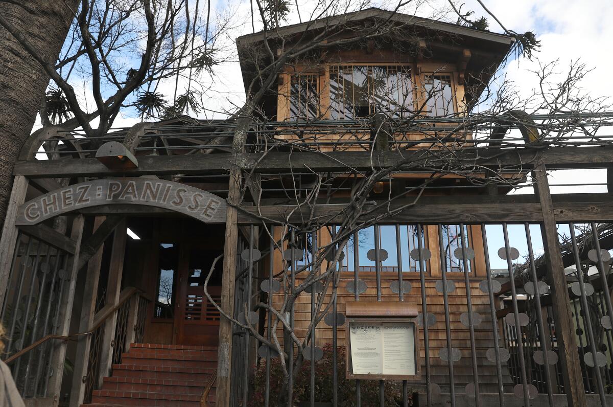  Chez Panisse in Berkeley, a leader of California cuisine