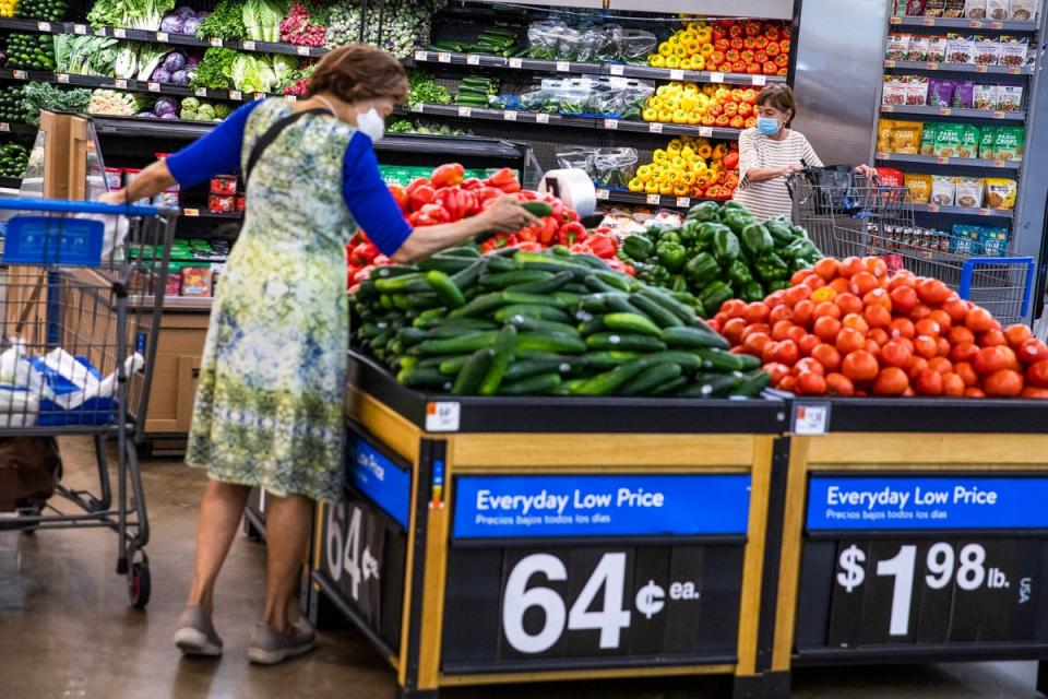 Consumers have already seen grocery prices jump by 25 percent since 2020, but Trump’s proposed tariffs could lead to more price increases (AP)