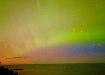 Auroras may be visible in Bucks County on Friday