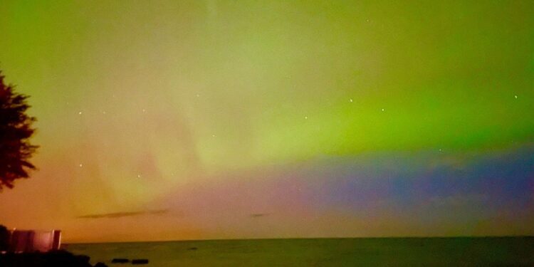 Auroras may be visible in Bucks County on Friday