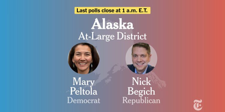 Alaska At-Large Congressional District Election Results 2024