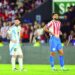 argentina s lionel messi and paraguay s omar alderete react during the 2026 fifa world cup south american qualifiers football match at the ueno defensores del chaco stadium photo afp