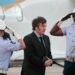 President Javier Milei arrives in Rio de Janeiro ahead of the G20 Leaders Summit.