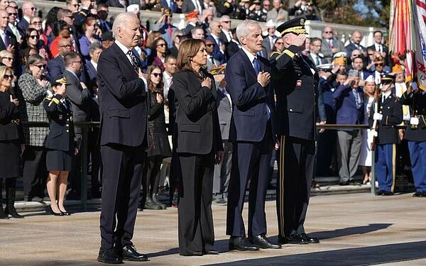 Biden, Harris honor US veterans | The Arkansas Democrat-Gazette
