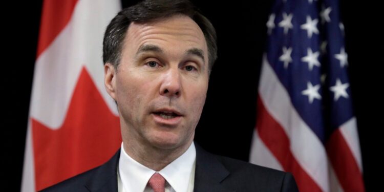 Bill Morneau on emissions cap, energy security after Trump re-election