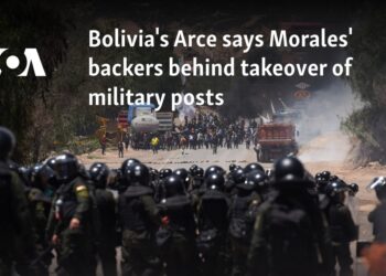 Bolivia's Arce says Morales' backers behind takeover of military posts