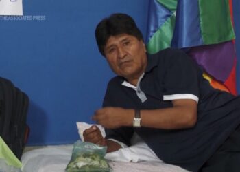 Bolivia's ex-leader Morales tells the AP he will press on with hunger strike against the government