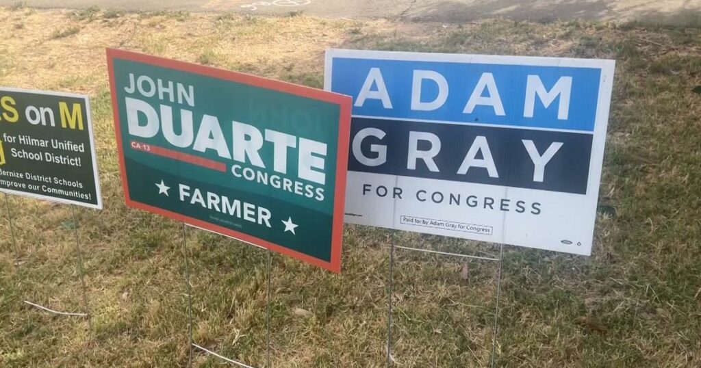 California Republican Rep. John Duarte, Democrat Adam Gray face off in 13th Congressional District rematch