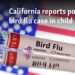 California reports possible bird flu case in child