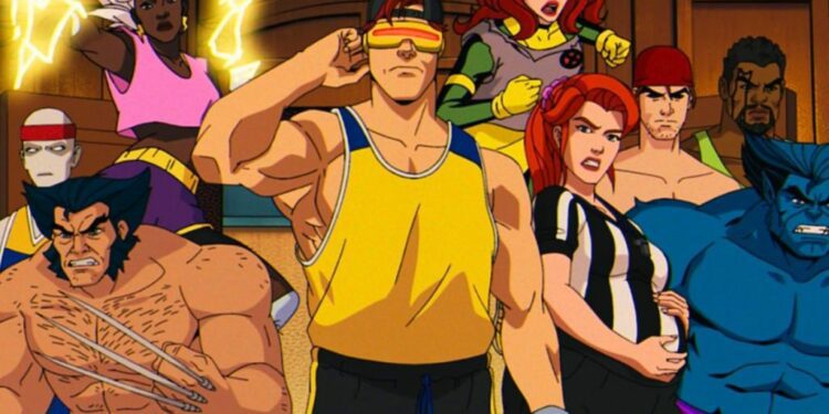 X-Men still from the trailer of X-Men'97