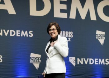 Democrat Jacky Rosen projected to hold US Senate seat in Nevada