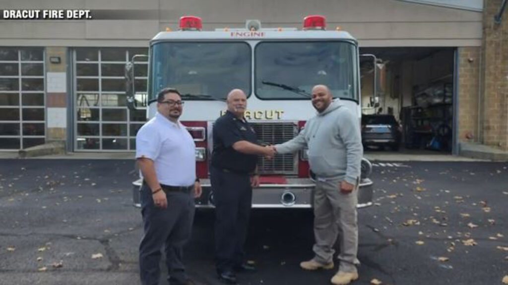 Dracut Fire Department donates surplus fire engine to Dominican Republic - Boston News, Weather, Sports