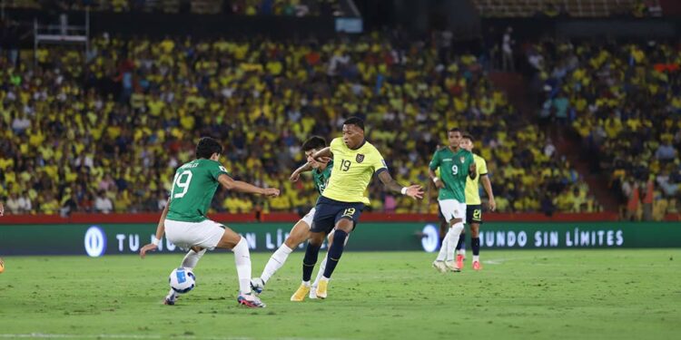 Ecuador goleó a Bolivia en eliminatorias sudamericanas
