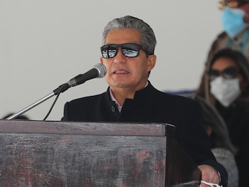 El ministro de Defensa boliviano, Edmundo Novillo (EFE/ARCHIVO)
