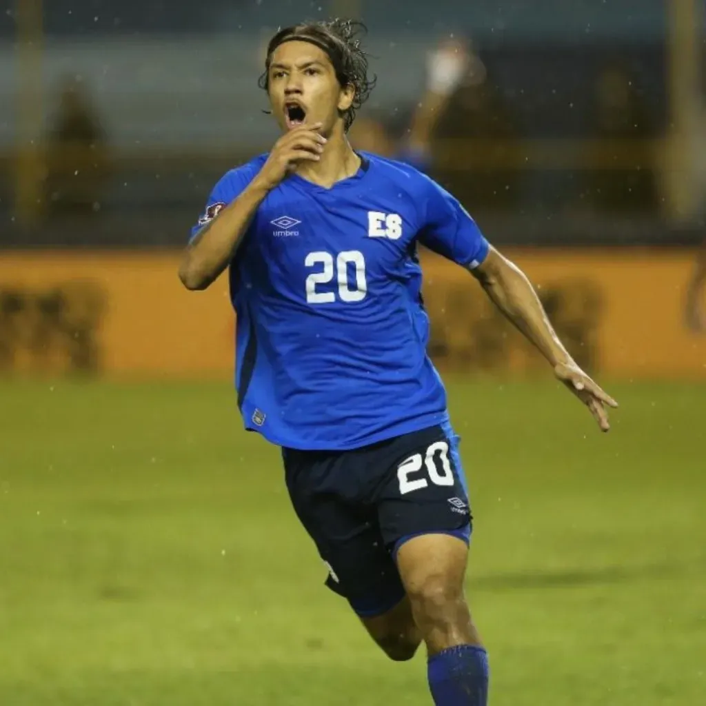 Enrico Dueñas, jugador de El Salvador.