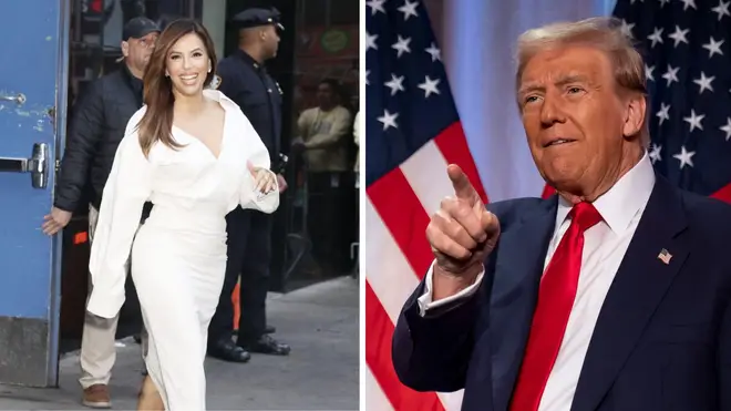 Eva Longoria, a Texas native, has said she is 'done' with the US after Trump's second election win