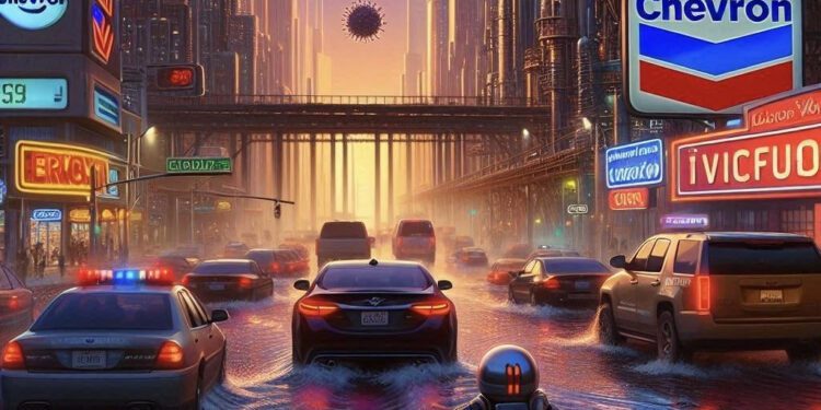 Exxon and Chevron Navigate Oil Price Drop as Investor Returns Face Potential Strain