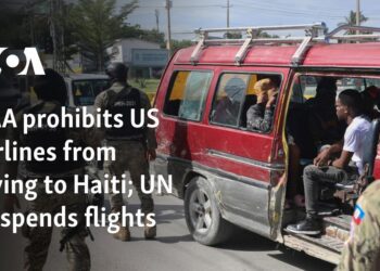 FAA prohibits US airlines from flying to Haiti; UN suspends flights
