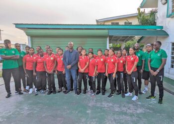 GFF U17 teams depart for Suriname