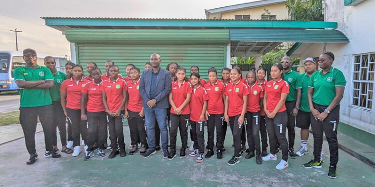 GFF U17 teams depart for Suriname