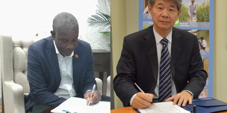 Grenada Signs its First Country Programme Framework (CPF) for 2024-2029