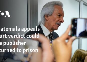 Guatemala appeals court verdict could see publisher returned to prison