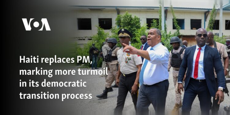 Haiti replaces PM, marking more turmoil in its democratic transition process