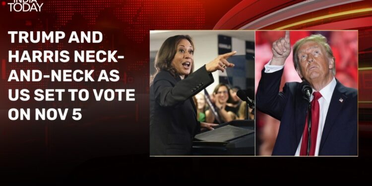 How Donald Trump, Kamala Harris battle in one of America’s tightest presidential races