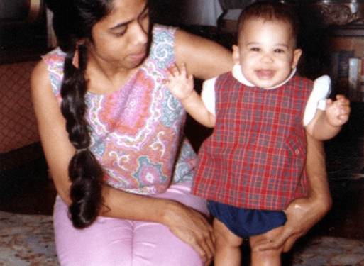 kamala harris and her mom