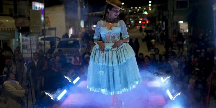 In Bolivia's scrappy highlands, proud Indigenous Cholas take the runway by storm