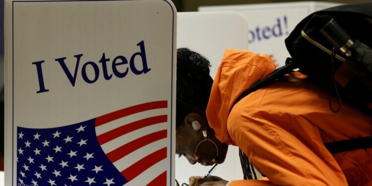 In photos: America votes in 2024 presidential election