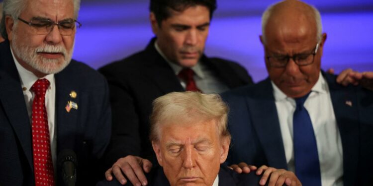 Latino voters, once seen as solidly Democratic, see a future in Trump’s America