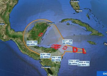 Life-Threatening Flash Flooding Expected In Honduras Later This Week And Over The Weekend