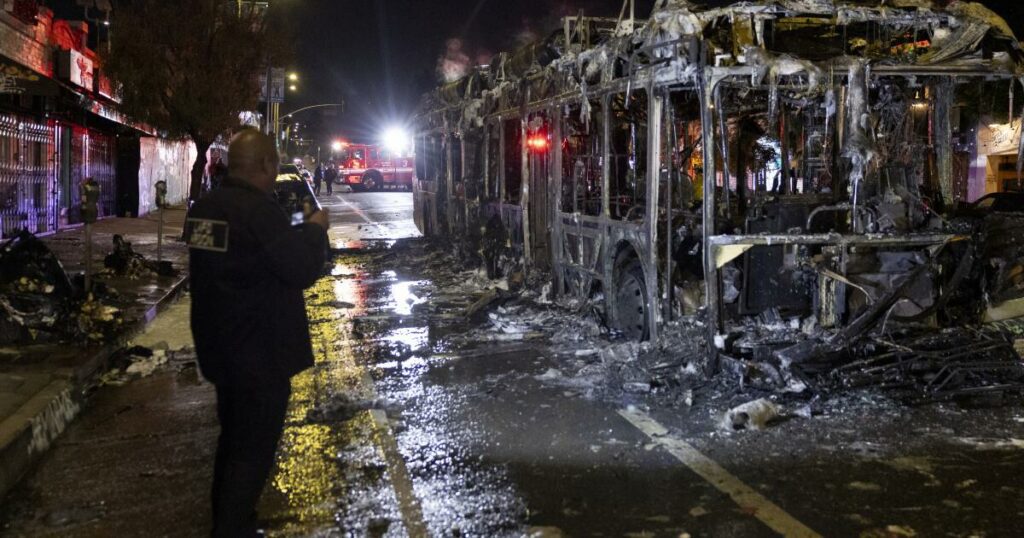 Multiple arrests as Dodgers' World Series victory brings burglaries, vandalism, fires in parts of L.A.