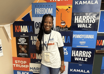 Natty engagée pour Kamala Harris