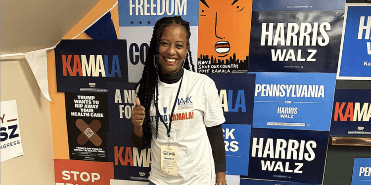 Natty engagée pour Kamala Harris