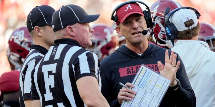 No team has ever been screwed more by refs than Alabama on this nullified TD