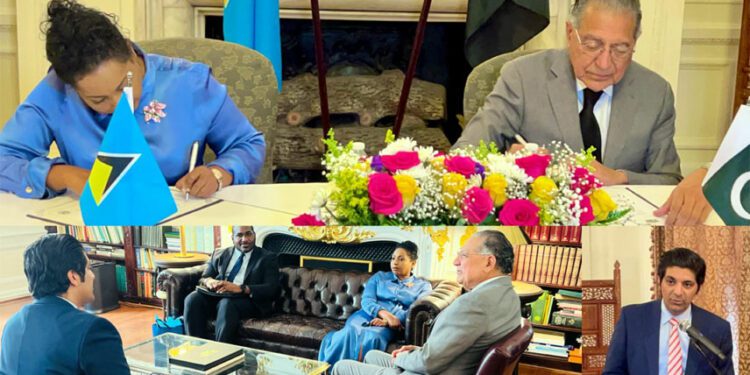 Pakistan, Saint Lucia formalize diplomatic relations