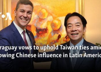 Paraguay vows to uphold Taiwan ties amid growing Chinese influence in Latin America