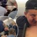 Passengers tries to open plane door inflight, receives an epic beatdown