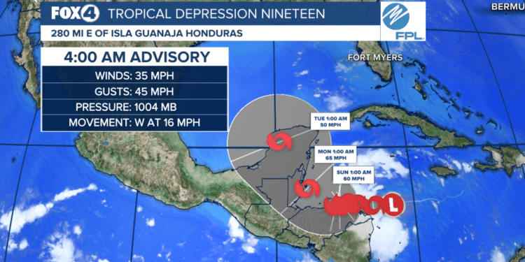 Potential Tropical Cyclone #19 officially forms. Now what?