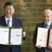 Xi Jinping and Luiz Inacio Lula da Silva showed their deepening bilateral ties by signing cooperation accords on trade, technology and environmental protection. Photo: AFP