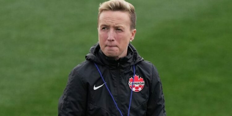 Canadian women's soccer team coach Bev Priestman. (Scott Barbour/CP)