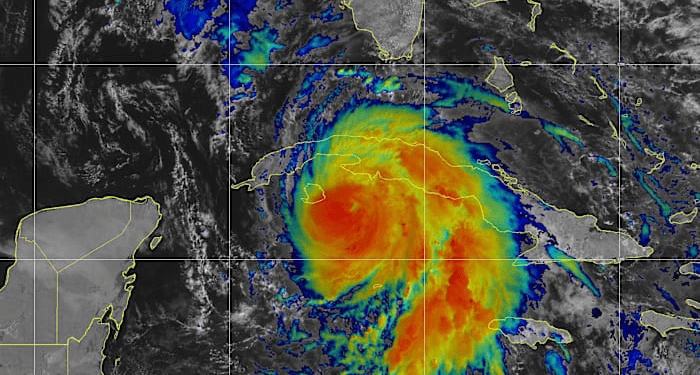 Rafael rapidly strengthens on approach to Cuba, to pass west of the Florida Keys tonight
